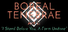 Boreal Tenebrae Act I: “I Stand Before You,  A Form Undone”