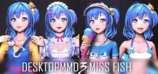 DesktopMMD3:Miss Fish