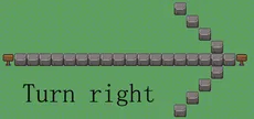 Turn right